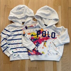 Polo by Ralph Lauren Kids Hoodies Bundle, size 4T and 5